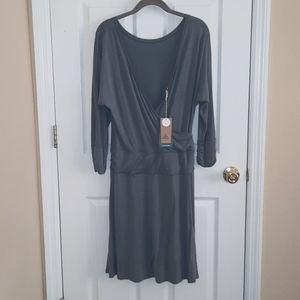 PrAna Large Weathered Blue Simone Dress